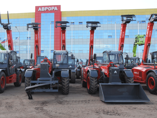 Телескопический погрузчик HELI 35H88-125-C3